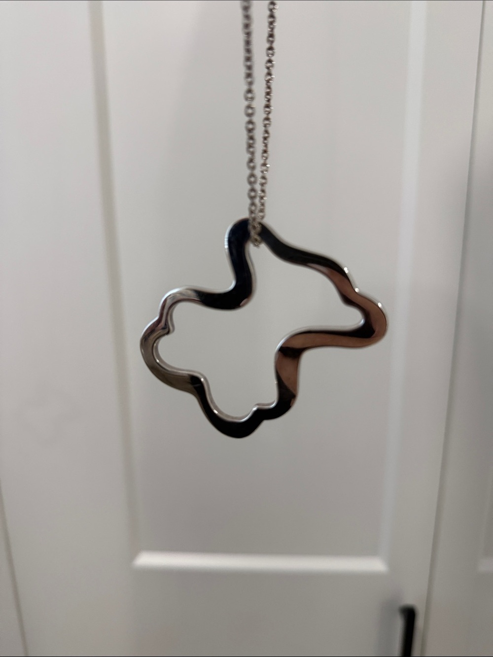 Tous Abstract Bear Long Necklace